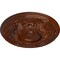 Ekena Millwork Granada Ceiling Medallion (Fits Canopies up to 7 1/8"), 19"OD x 1 1/2"P, Burnished Mahogany Crackle CM19GABMC - alternate 4